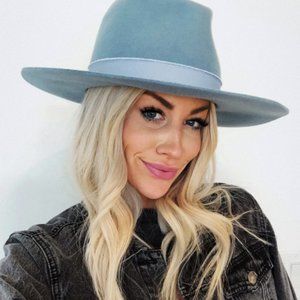 Dressed in Lala Blue Wool Hat